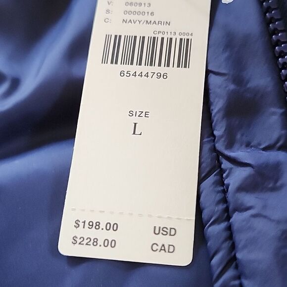 Maeve By Anthropologie Snap Sleeve Puffer Jacket Size Large - Picture 8 of 12